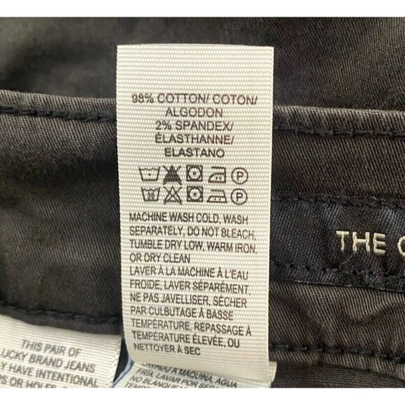 Lucky Brand Womens Smoke Gray The Cargo‎ Skinny Pants Size 2 Lightweight Pockets - Picture 9 of 9